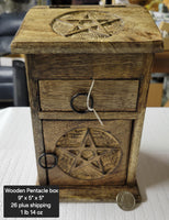 Pentacle Altar Box