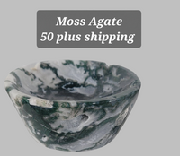 Moss Agate Bowl