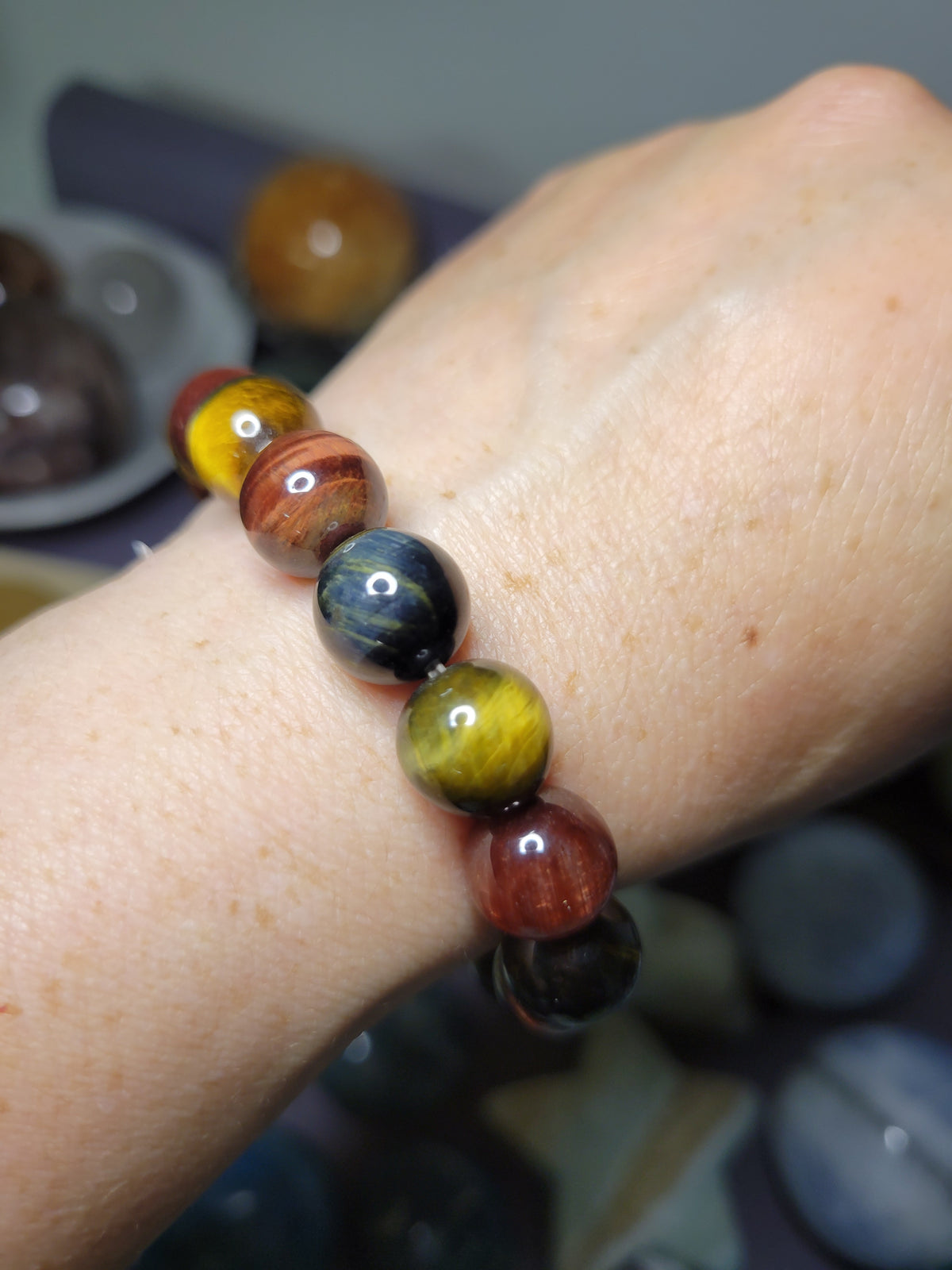 Multi Tiger's Eye Bracelet