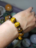 Tiger's Eye Extra Large Bead Bracelet