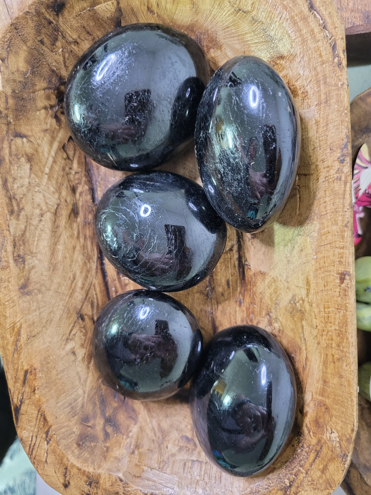 Black Tourmaline Palmstone