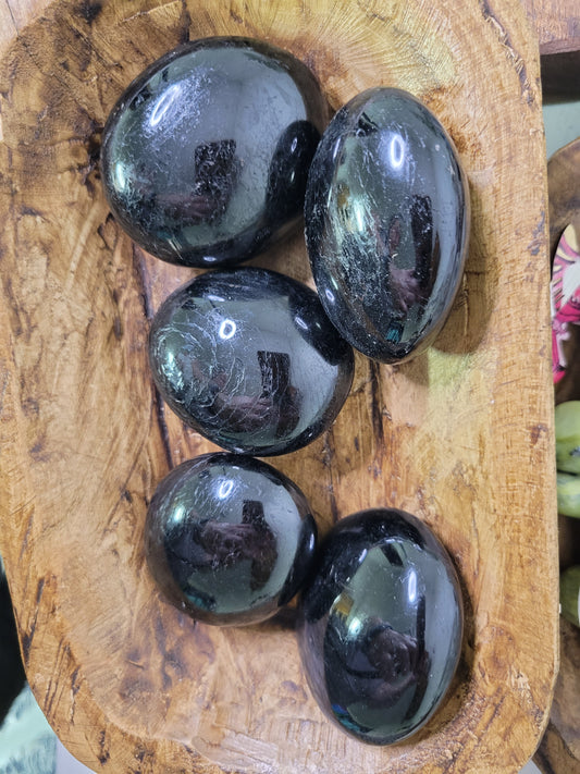 Black Tourmaline Palmstone