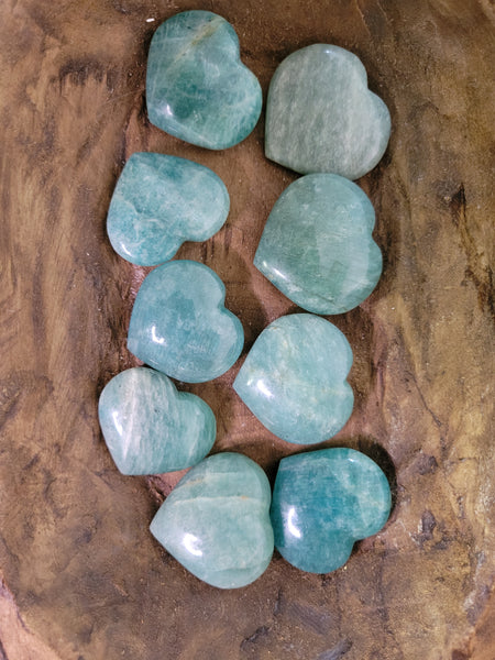 Amazonite Heart