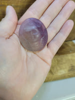 Fluorite Angel carved in Tumble