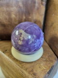 Lepidolite Sphere