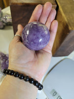 Lepidolite Sphere