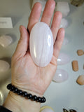 Pink Mangano Calcite Palmstones