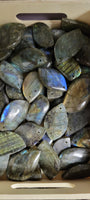 Labradorite Drilled Cabs