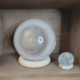 69mm Satin Spar Selenite Sphere