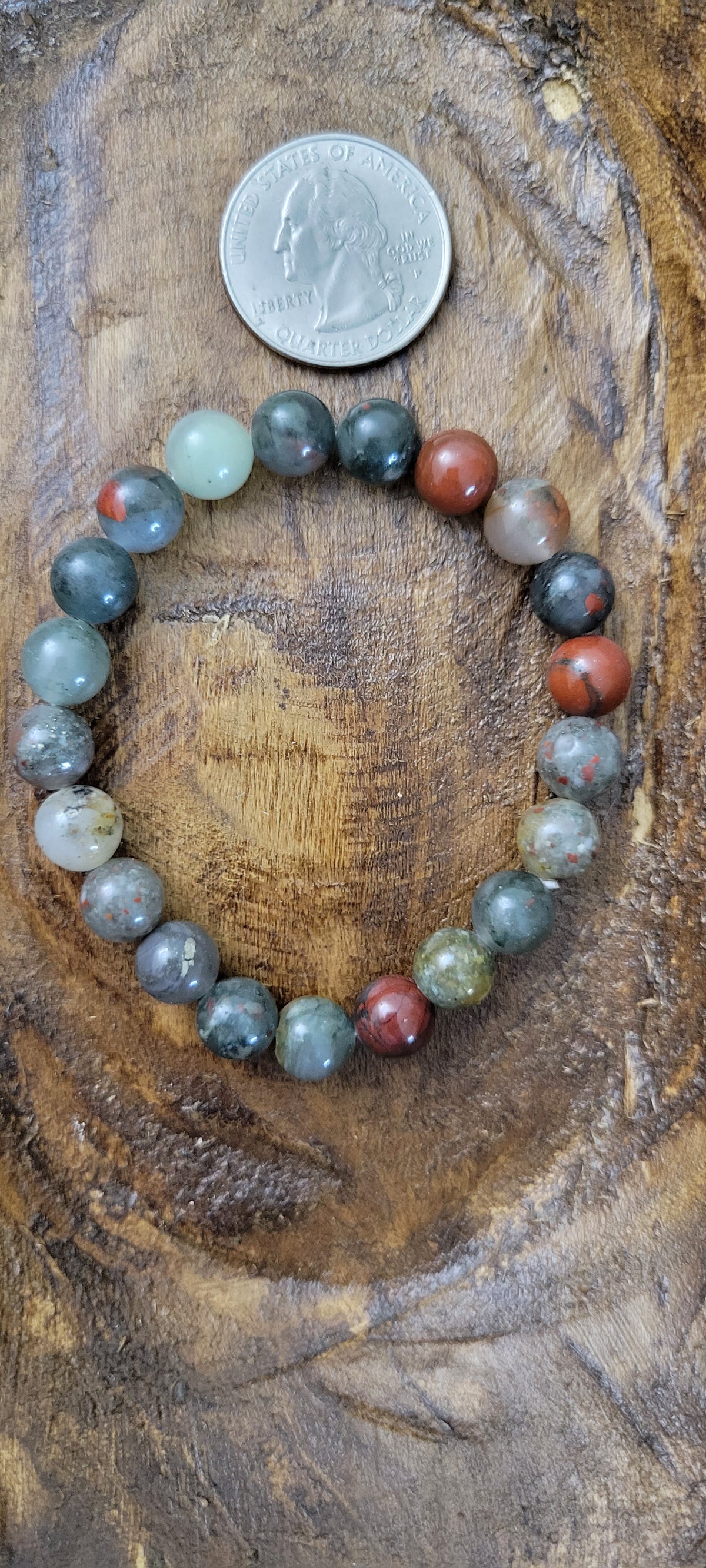 Bloodstone Bracelet