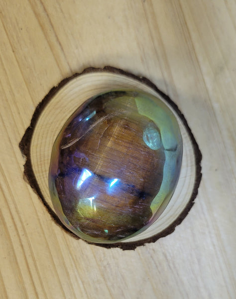 Aura Tiger's Eye Palmstone