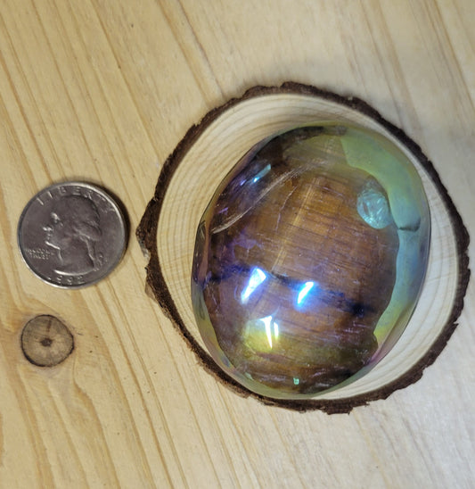 Aura Tiger's Eye Palmstone