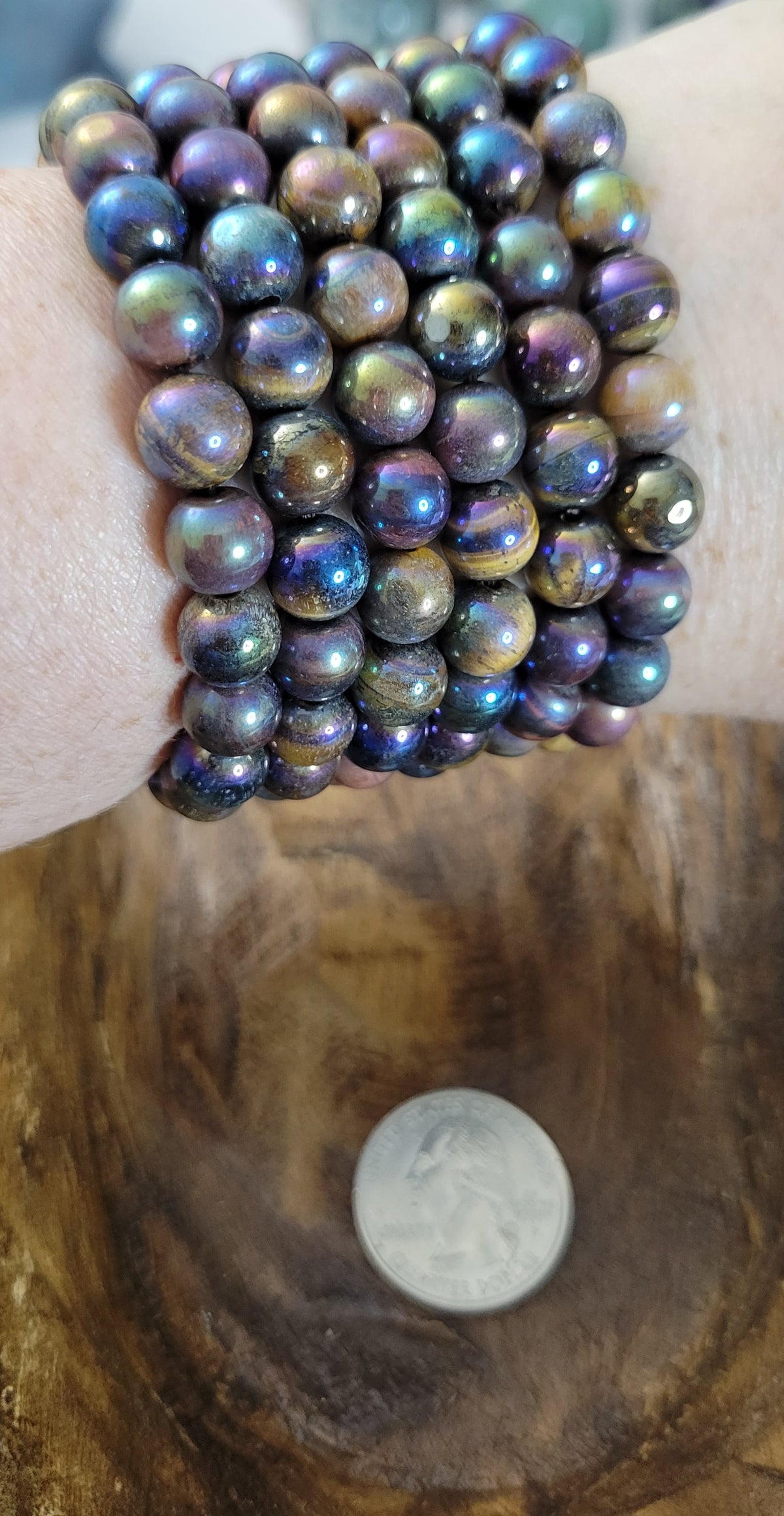 Aura Tiger's Eye Bracelet