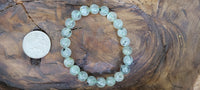 Prehnite with Epidote Bracelet