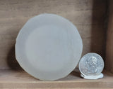 Satin Spar Selenite Candle Holder